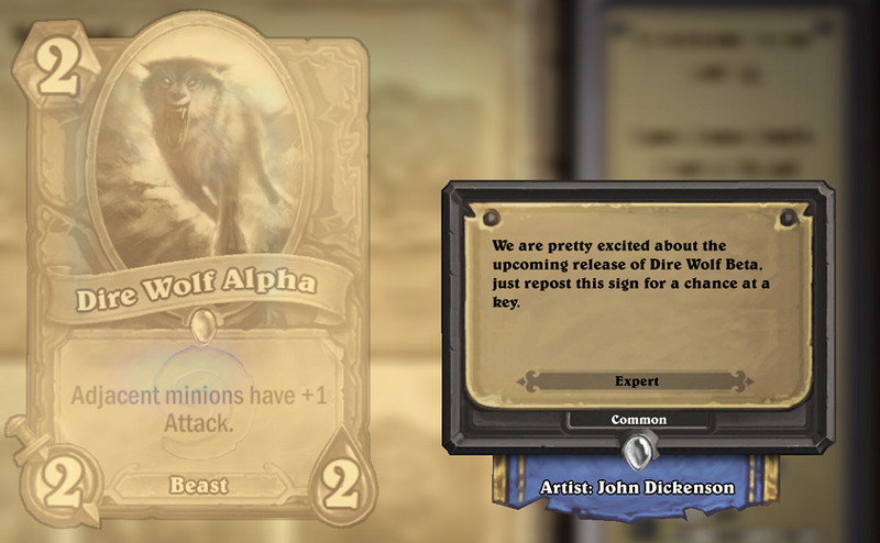 Illustration for article titled Hearthstone Cards Are Funnier Than You'd Expect